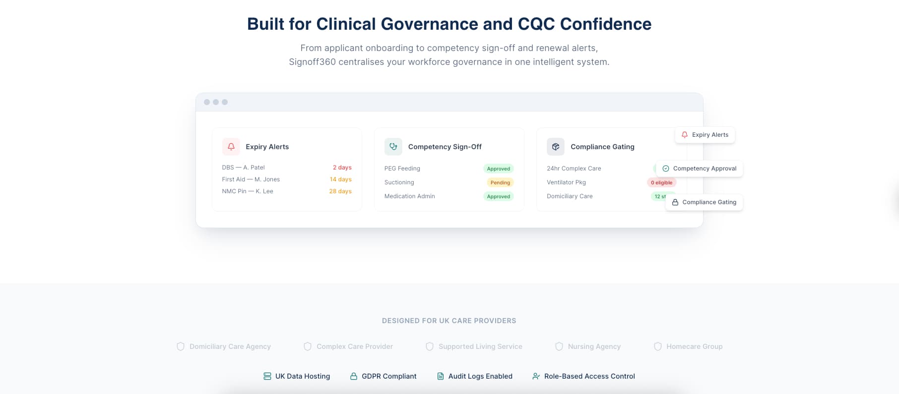 Signoff360 screenshot 1