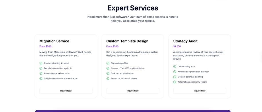 Mailvara screenshot 1