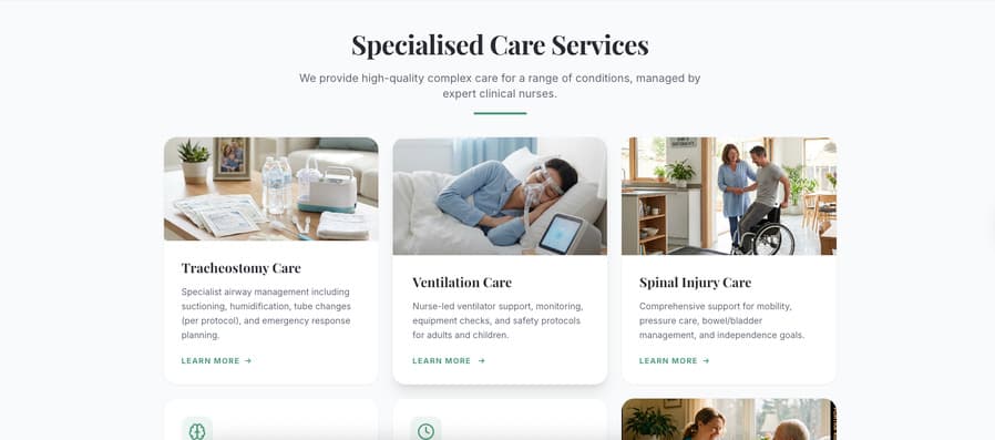 Safe Hands Nursing Care screenshot 1